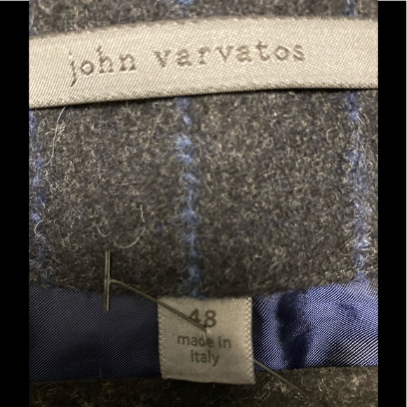 John Varvatos Collection VELVET TRIM COAT. Size 48 Eu. USA 38 - Picture 6 of 9